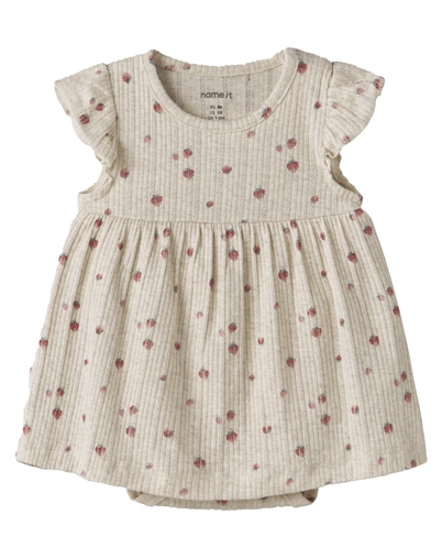 Name it - NBFJelly Bodykleid - Peyote Melange